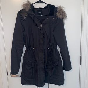 Forever21 navy parka